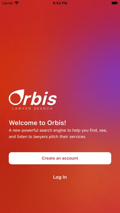 Tangkapan layar Orbis Law