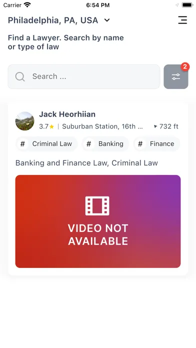 Tangkapan layar Orbis Law