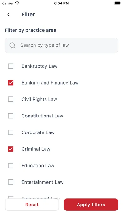 Tangkapan layar Orbis Law