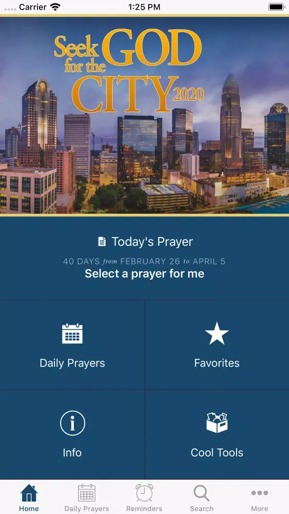 Seek God for the City 2020 Ekran Görüntüleri