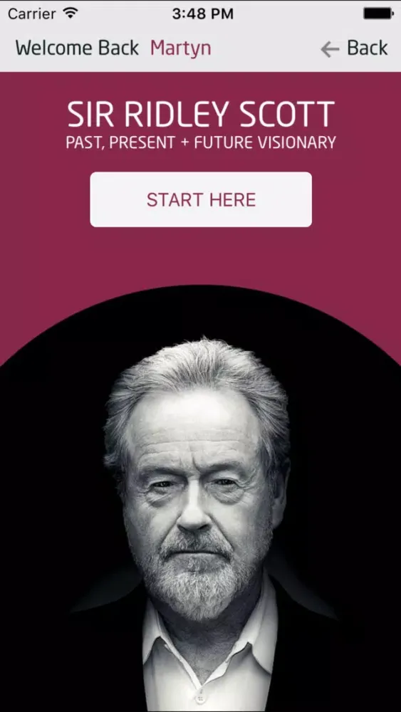 Sir Ridley Scott exhibition at The Word Screenshots