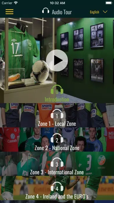 ภาพหน้าจอของ National Football Exhibition