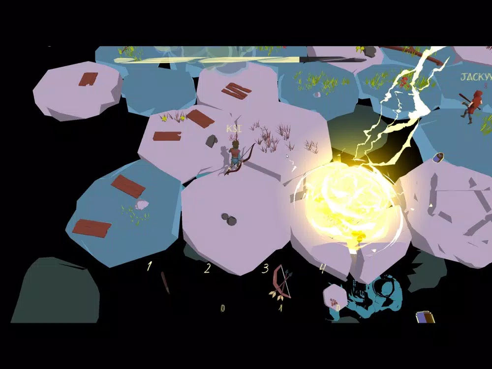 Tangkapan skrin Don't Fall: Battle Royale iPad 