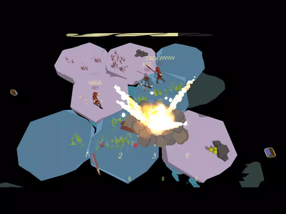Tangkapan skrin Don't Fall: Battle Royale iPad 