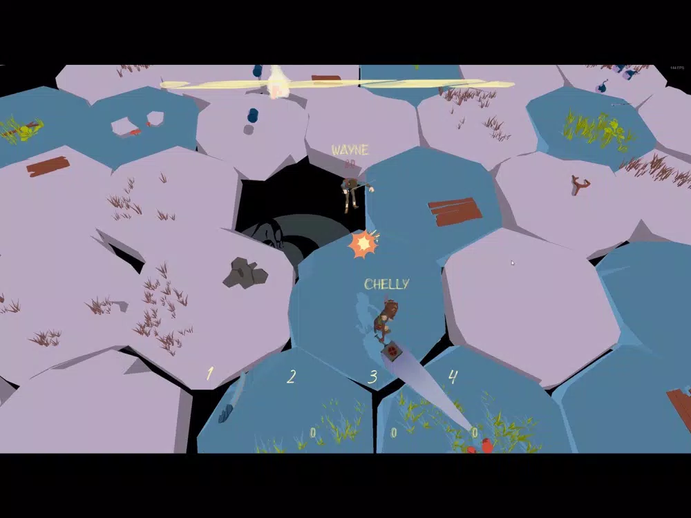Tangkapan skrin Don't Fall: Battle Royale iPad 