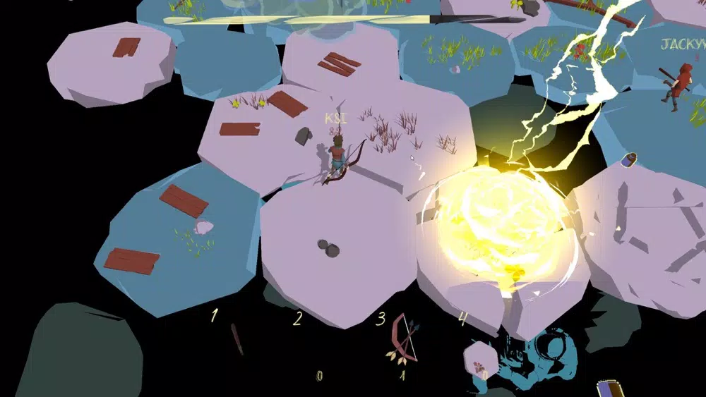 Tangkapan skrin Don't Fall: Battle Royale