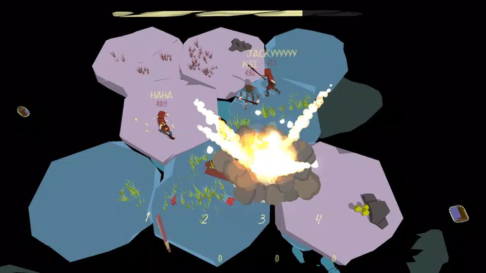 Tangkapan skrin Don't Fall: Battle Royale