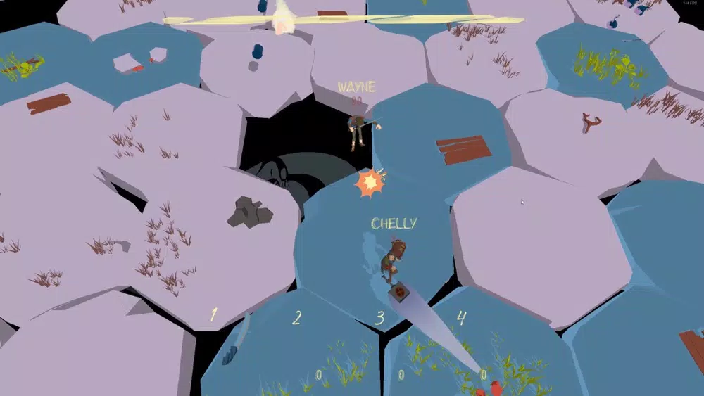 Tangkapan skrin Don't Fall: Battle Royale