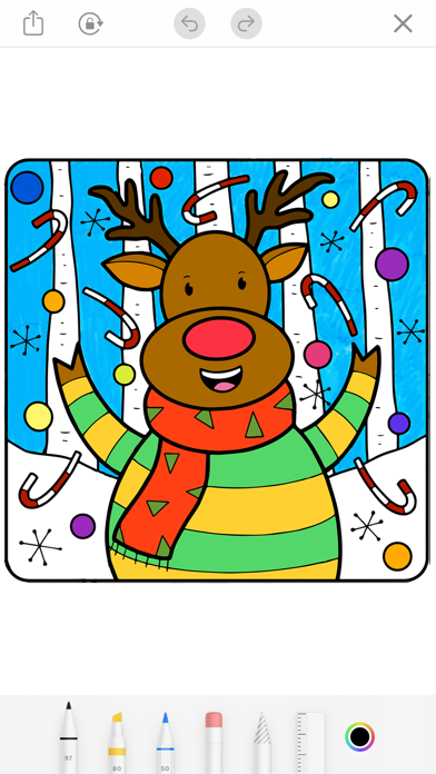 Coloring Christmas Book سکرین شاٹس