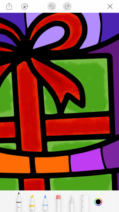 Coloring Christmas Book سکرین شاٹس