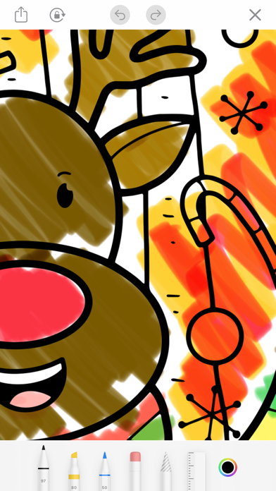 Coloring Christmas Book سکرین شاٹس