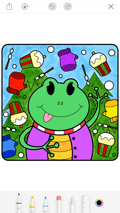 Coloring Christmas Book سکرین شاٹس