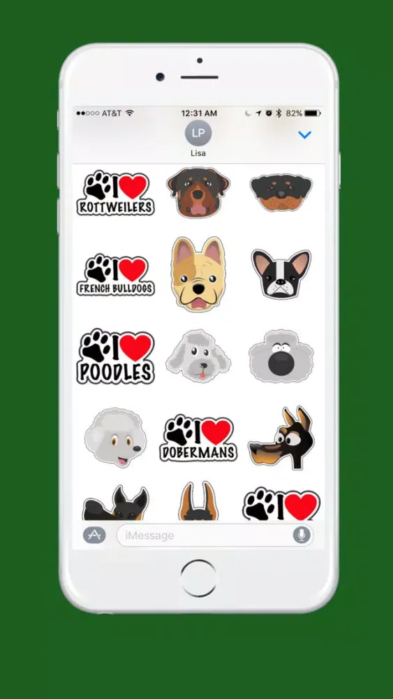 Ảnh chụp màn hình của I Love Dogs!