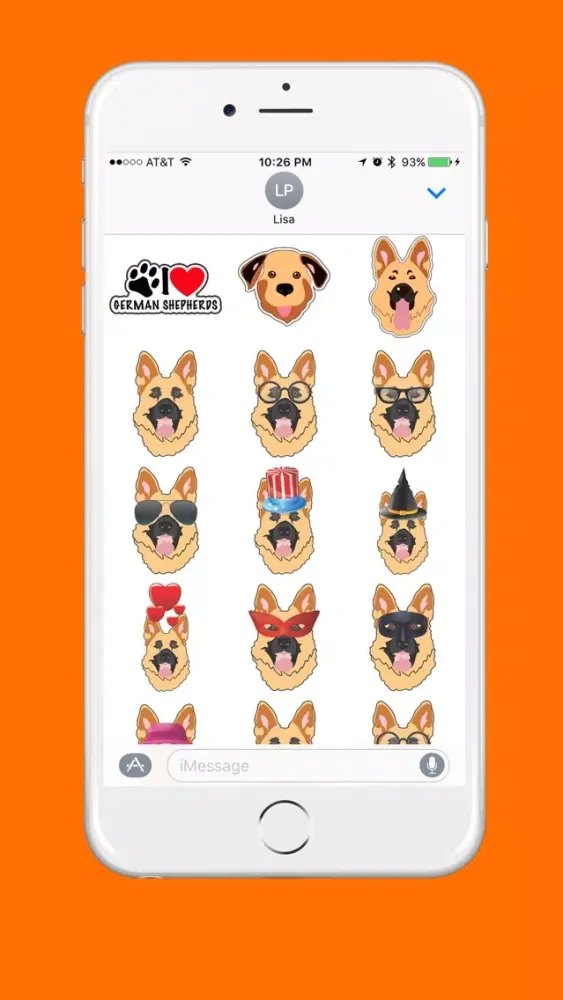 German Shepherd Emoji Ekran Görüntüleri