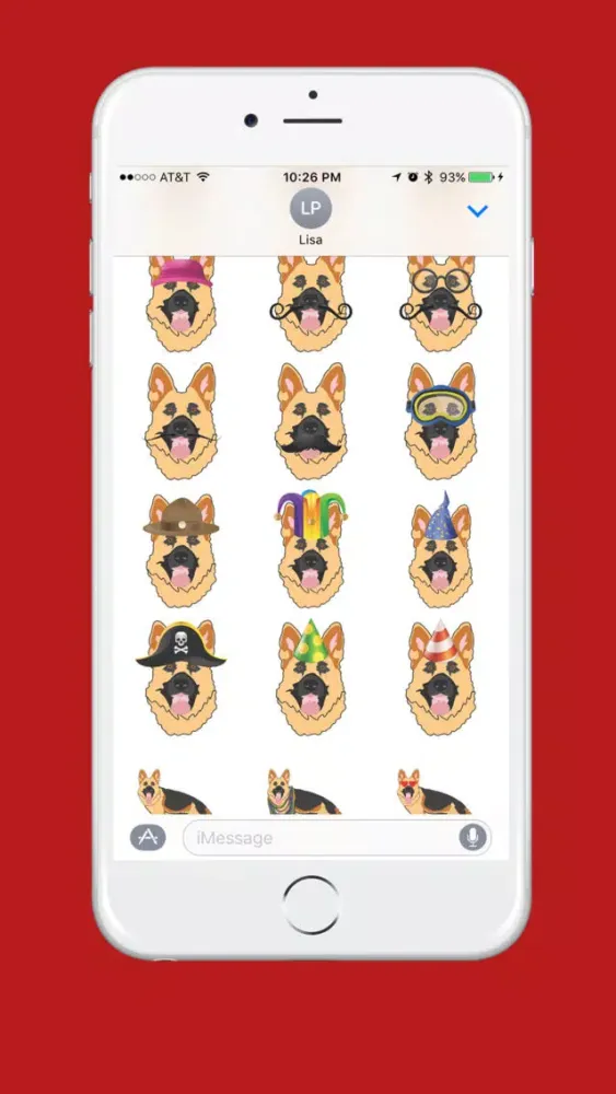 German Shepherd Emoji Ekran Görüntüleri