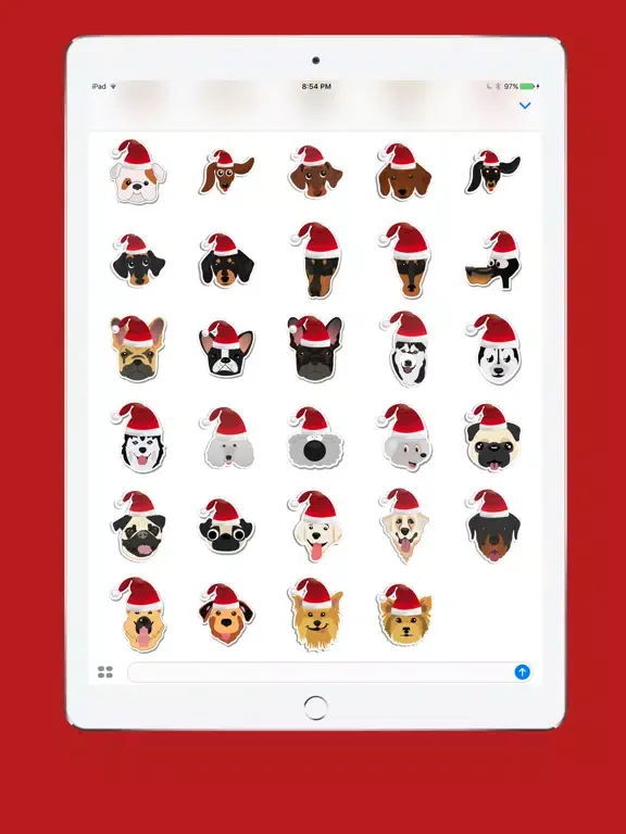Capturas de tela do Santa Dogs iPad 