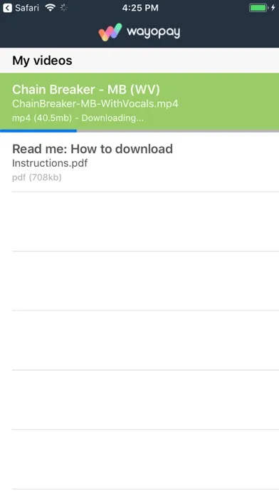 Zrzuty ekranu wayo downloads