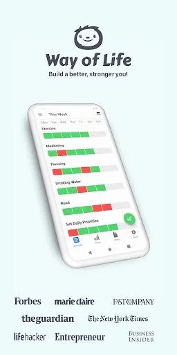 Way of Life: habit tracker Screenshots