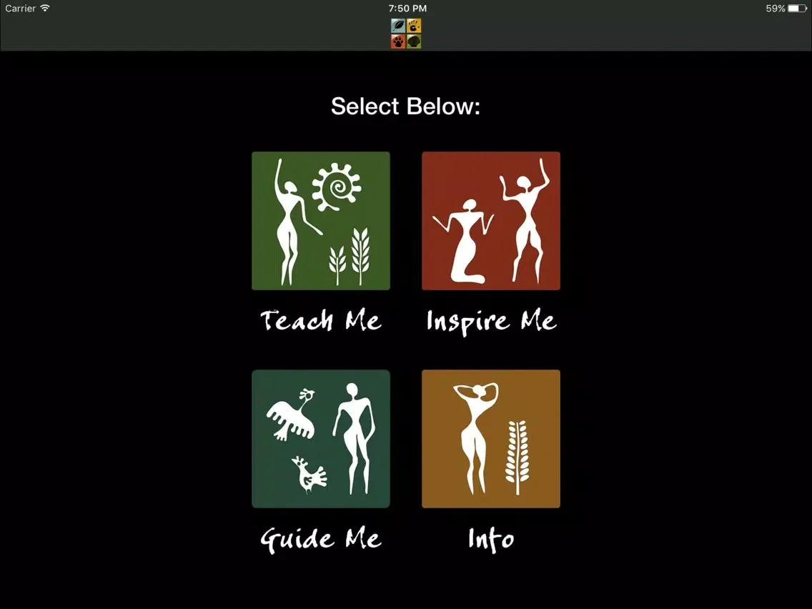 Capturas de pantalla de Inspired Natural Wisdom iPad 
