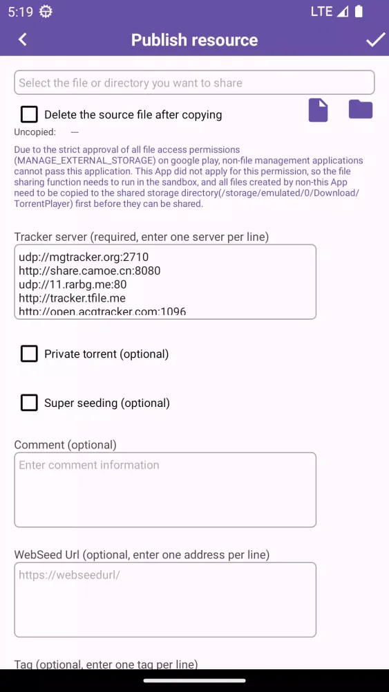 TorrentPlayer－play&download BT スクリーンショット