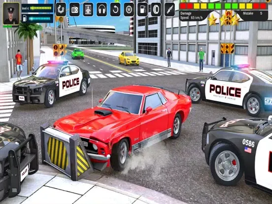 Police Car Driving Games 3d iPad  Ekran Görüntüleri