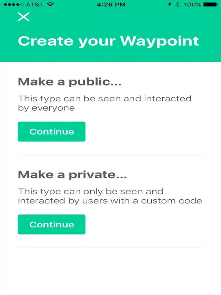 Zrzuty ekranu Waypoint - Augmented Reality iPad 