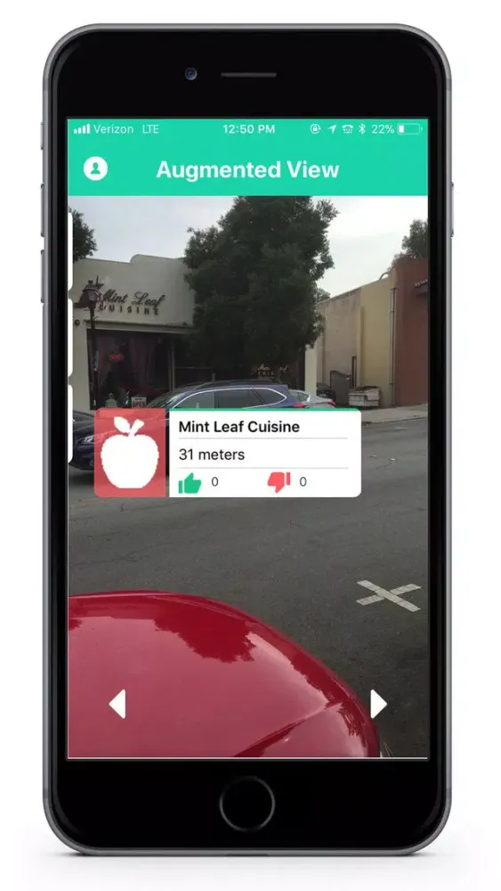 Zrzuty ekranu Waypoint - Augmented Reality