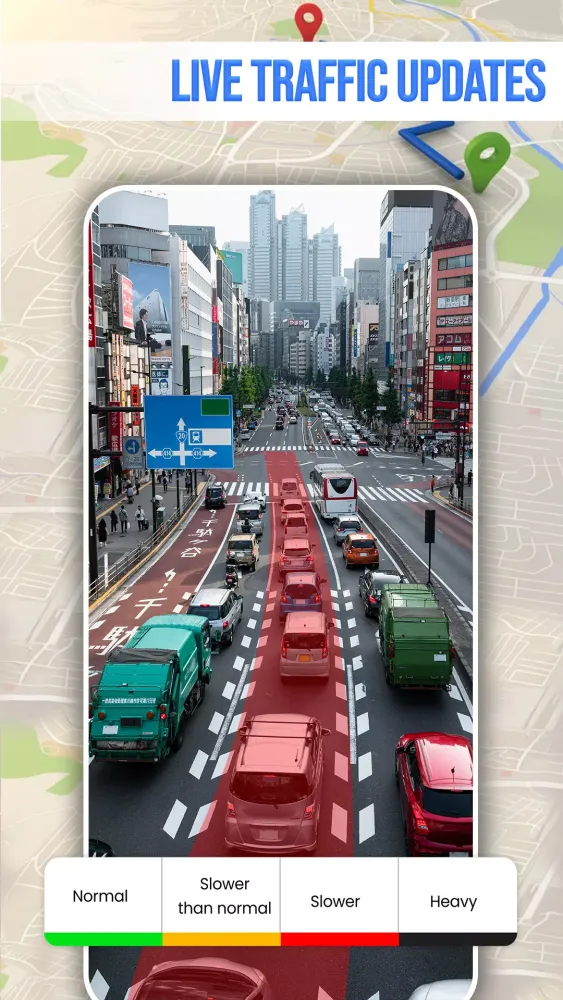Live Satellite View & GPS Map应用截图