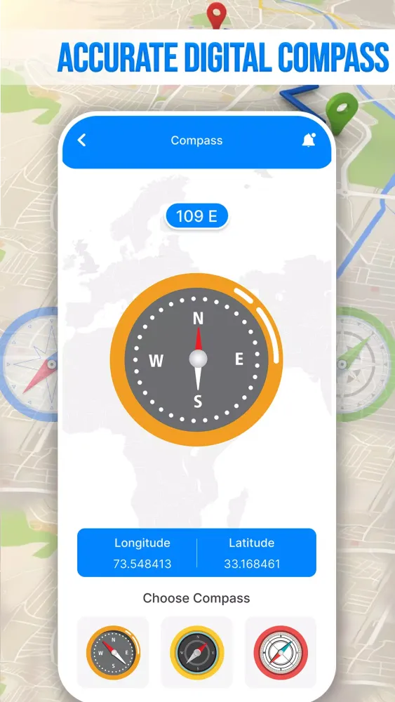 Live Satellite View & GPS Map应用截图