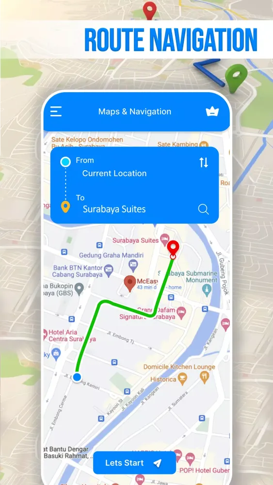 Live Satellite View & GPS Map应用截图