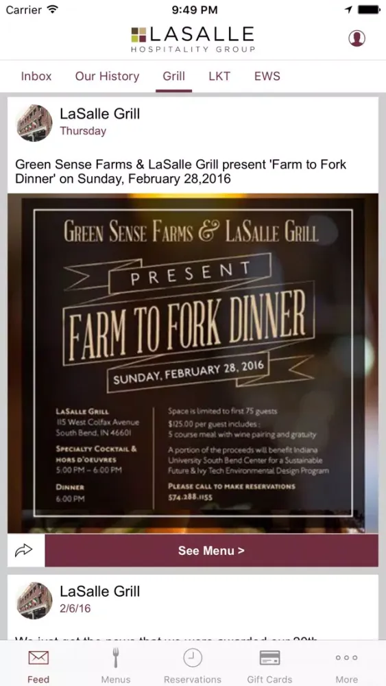 LaSalle Hospitality Group Screenshots
