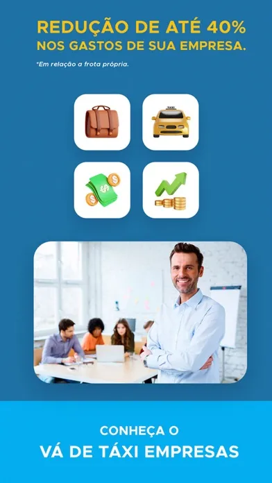 Ảnh chụp màn hình của Vá de Táxi - O seu app de táxi