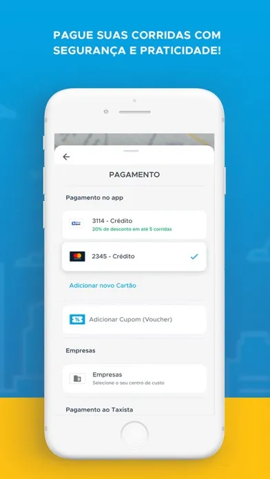 Ảnh chụp màn hình của Vá de Táxi - O seu app de táxi