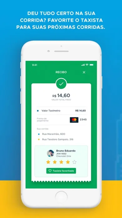 Ảnh chụp màn hình của Vá de Táxi - O seu app de táxi