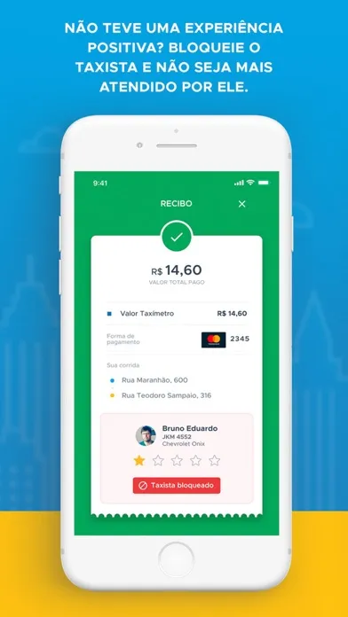 Ảnh chụp màn hình của Vá de Táxi - O seu app de táxi