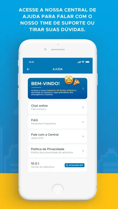 Ảnh chụp màn hình của Vá de Táxi - O seu app de táxi