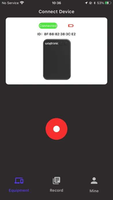 Ảnh chụp màn hình của RecNow: AI call recorder