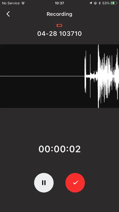 Ảnh chụp màn hình của RecNow: AI call recorder