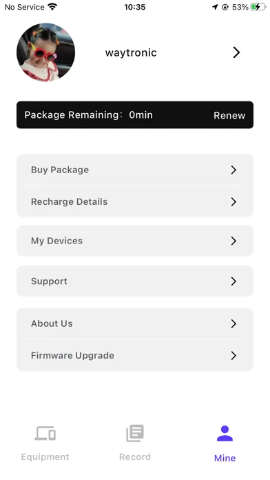 Ảnh chụp màn hình của RecNow: AI call recorder