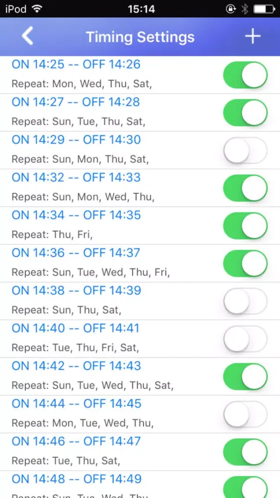 Screenshot di iTimer WM