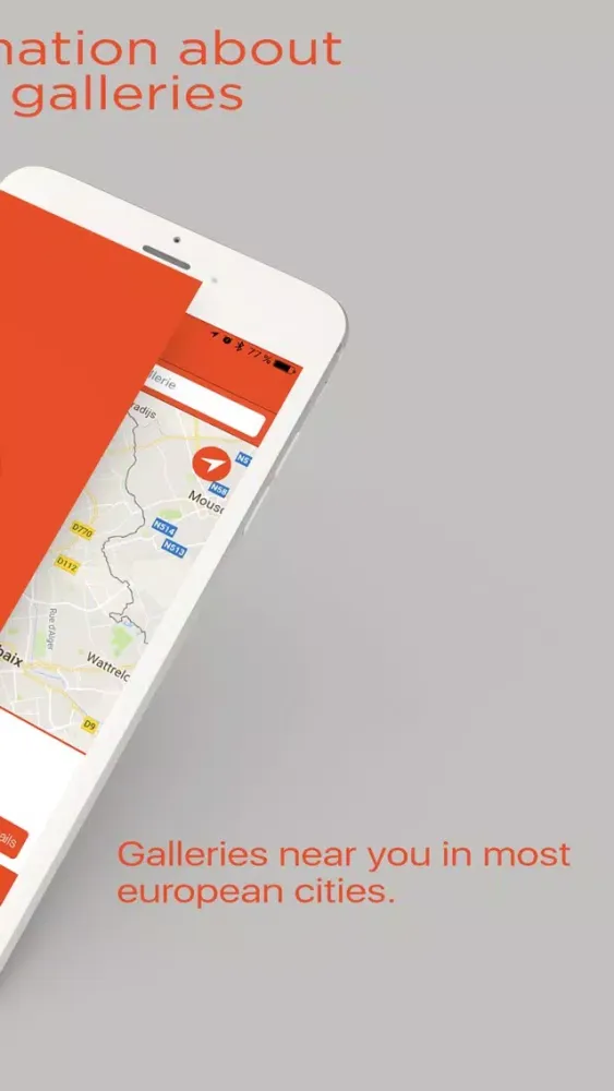 Captures d'écran de Art-Map - art galleries in your pocket