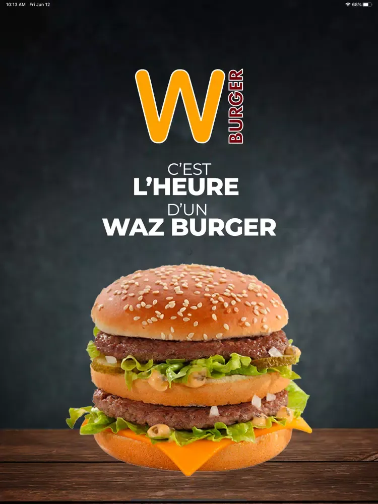 تصاویر Waz Burger iPad 