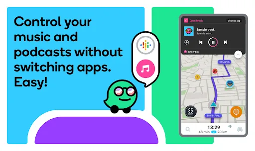 Ảnh chụp màn hình của Waze Navigation & Live Traffic