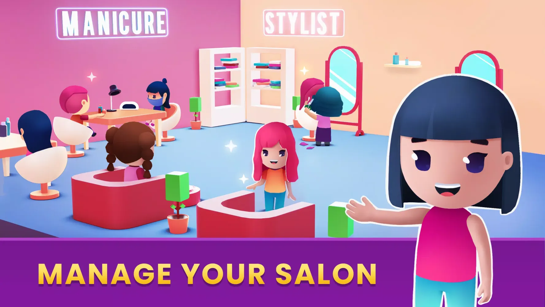 Idle Beauty Salon Tycoon Screenshots