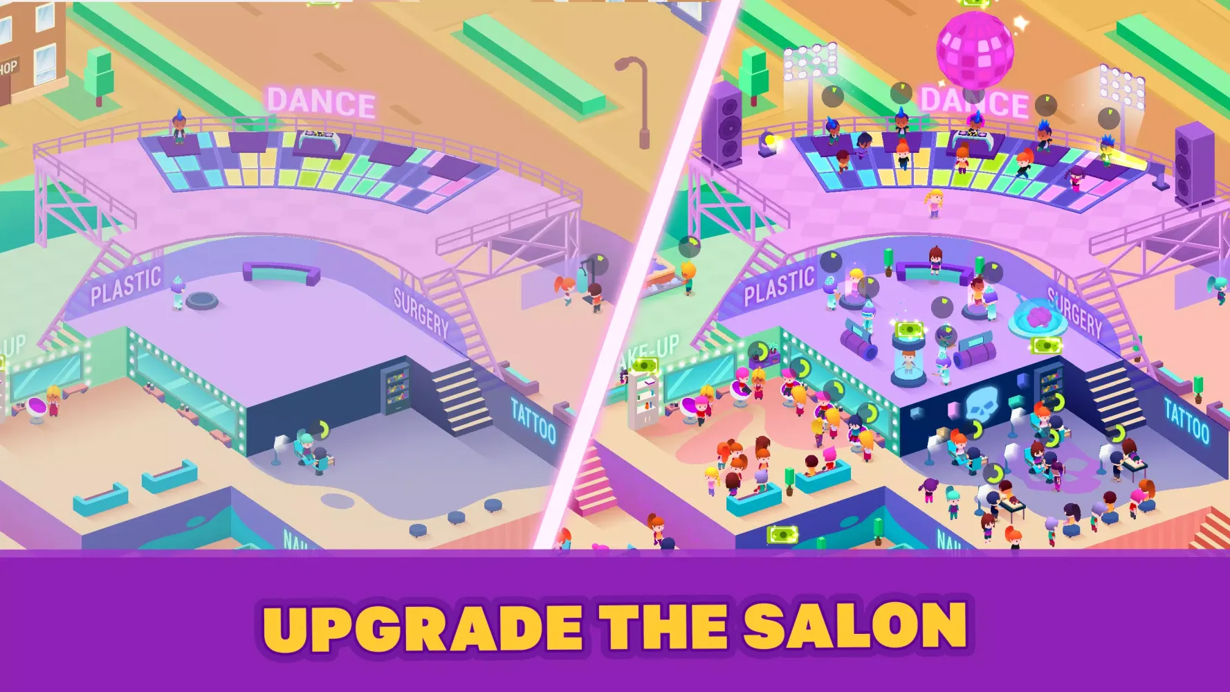 Idle Beauty Salon Tycoon Screenshots