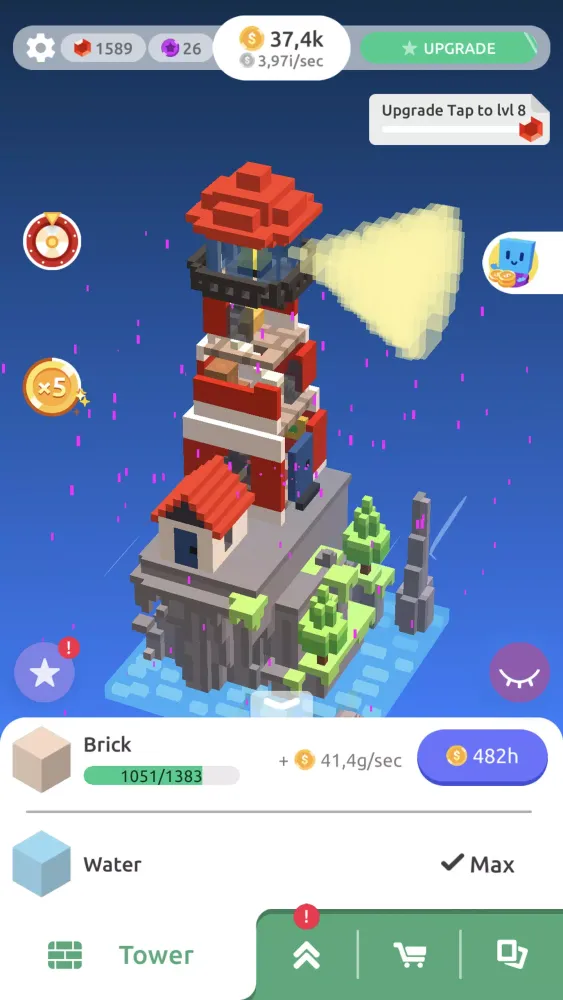 Captures d'écran de TapTower
