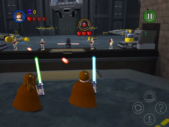Zrzuty ekranu LEGO® Star Wars™: TCS iPad 