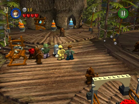 Zrzuty ekranu LEGO® Star Wars™: TCS iPad 