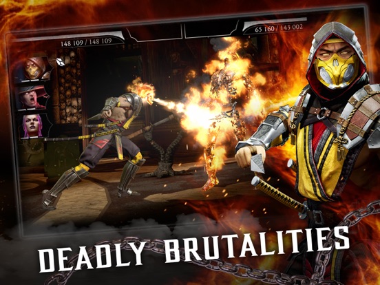 Mortal Kombat iPad  Screenshots