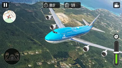 Capturas de tela do Airport City Pilot Game Flight